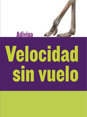 cover image of Velocidad sin vuelo (Fast and Flightless)